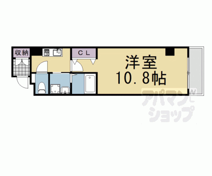 【Ｄｅｌｉｚｉａ三条堀川】間取