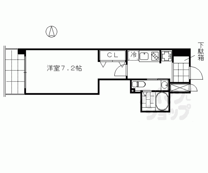 【エステムプラザ東山邸】間取