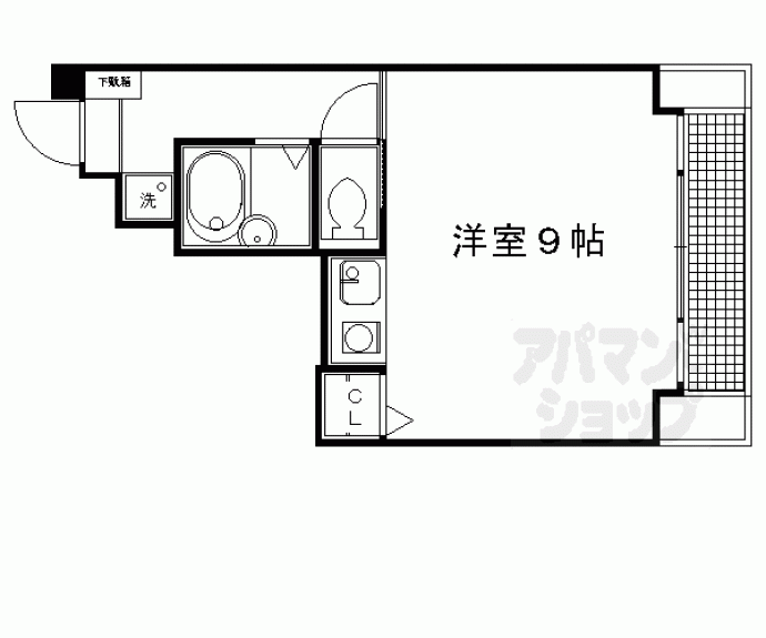 【カーサ醒ヶ井】間取