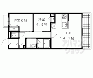 【コンフォールパレ新町二条】