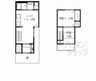 【西ノ京職司町貸家】