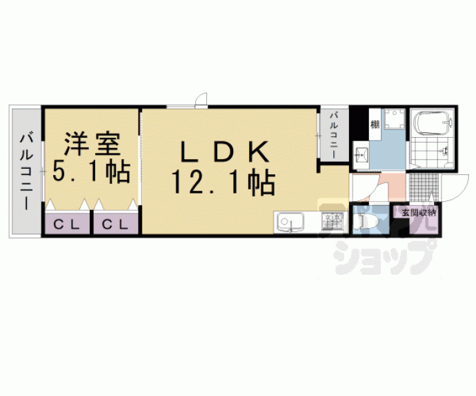 【Ｄｏ・Ｄｒｅａｍ杉屋町】間取