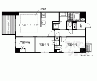 【イーグルコート御所南柳馬場二条】