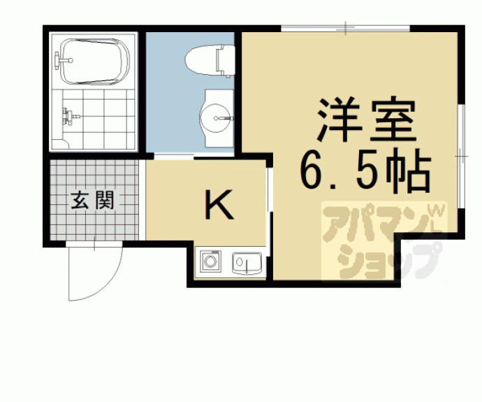 【ノ・レーヴ堀川高辻】間取