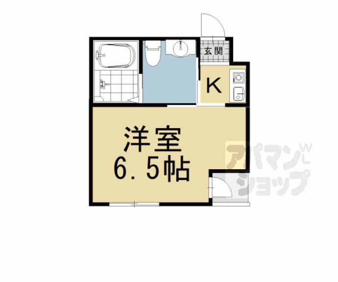 【ノ・レーヴ堀川高辻】間取