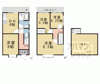 【東山区五条橋東２丁目貸家９】