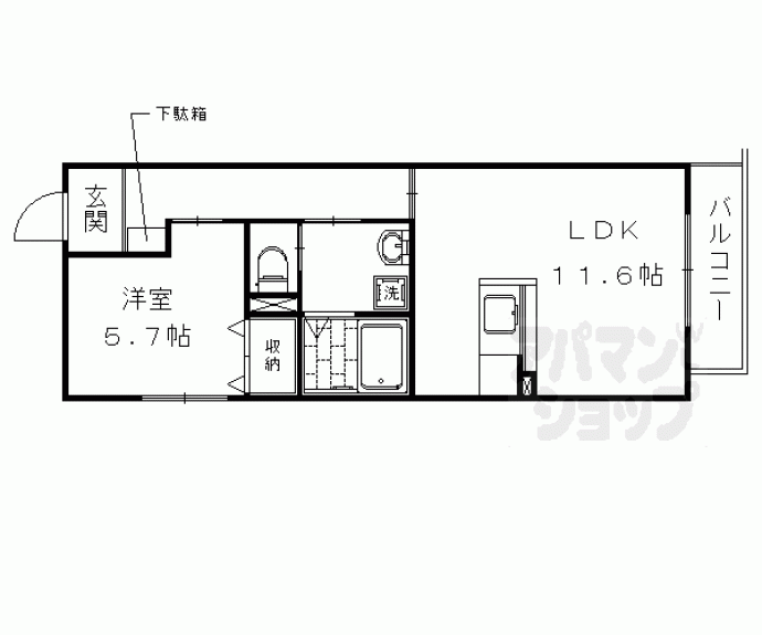 【ＣＡＳＡ桂徳】間取