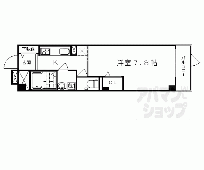 【ＣＡＳＡ桂徳】間取