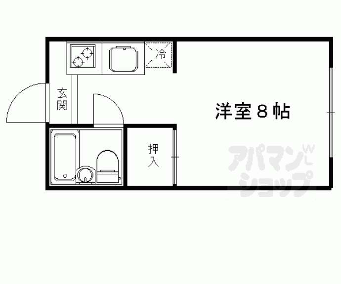 【メゾン嵯峨】間取