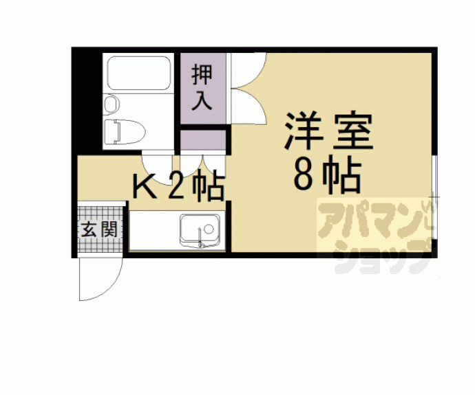 【メゾン嵯峨】間取