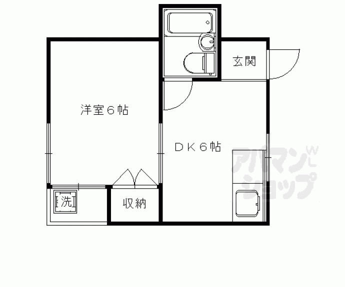 【シルクハウス１】間取