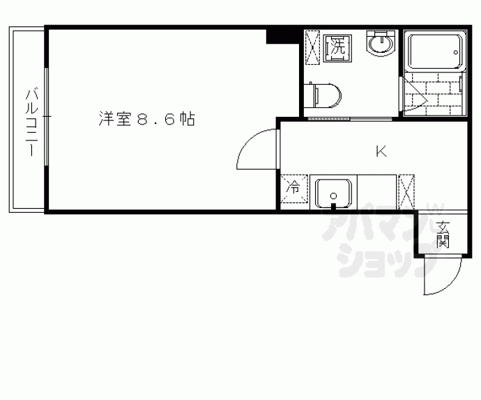 【マルティ円町】間取