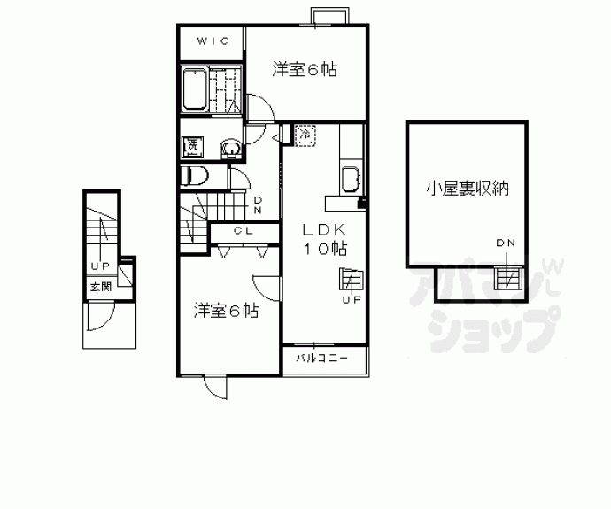 【ジョイエイト　桜】間取