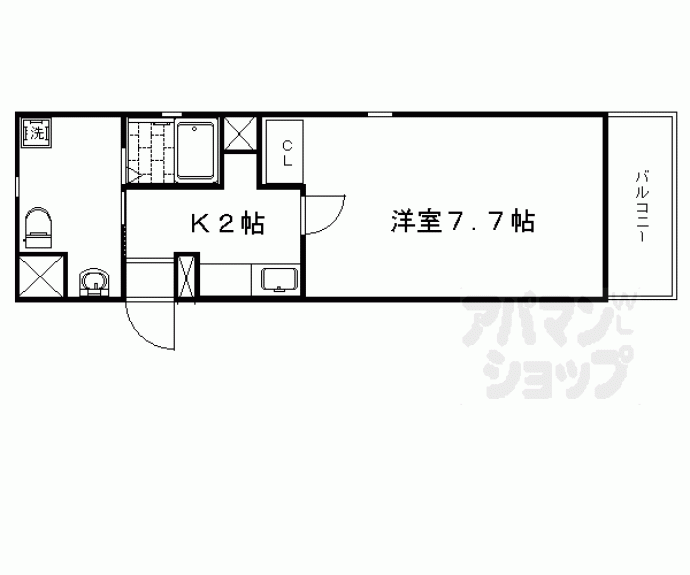 【ドーリアＮＥＸＴ花園】間取