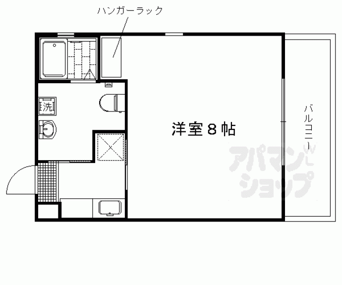 【アルカスＮＥＸＴ御池】間取