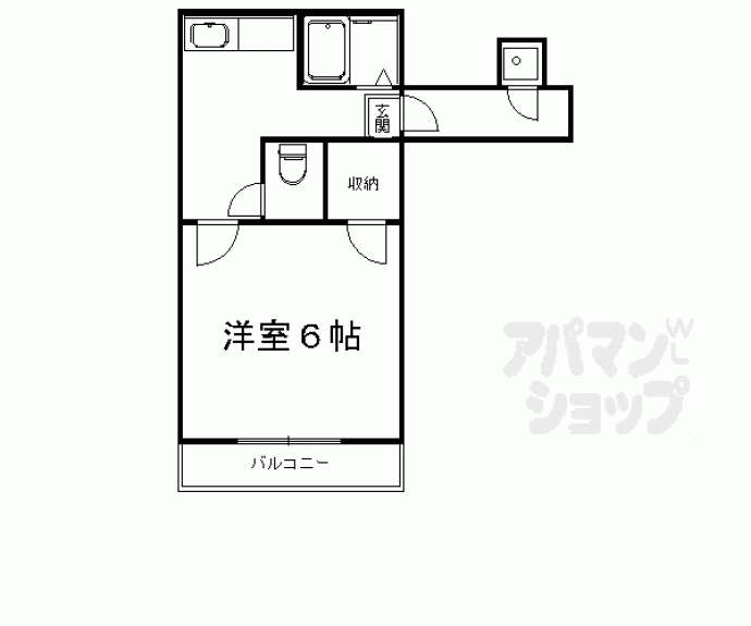 【ホワイトグリーン本館】間取