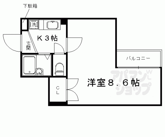 【アモン・ドエル】間取