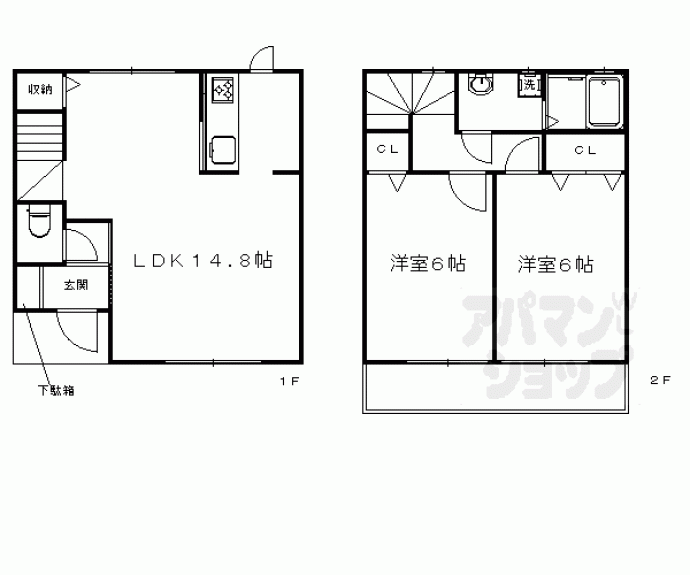 【セントフィオーレ太秦天神川】間取