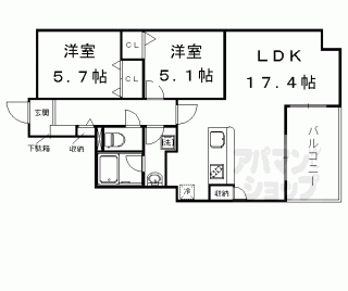 【ディアコート葛野三条】