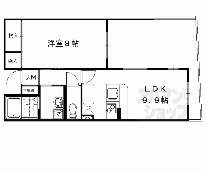 【リジェール御池】間取