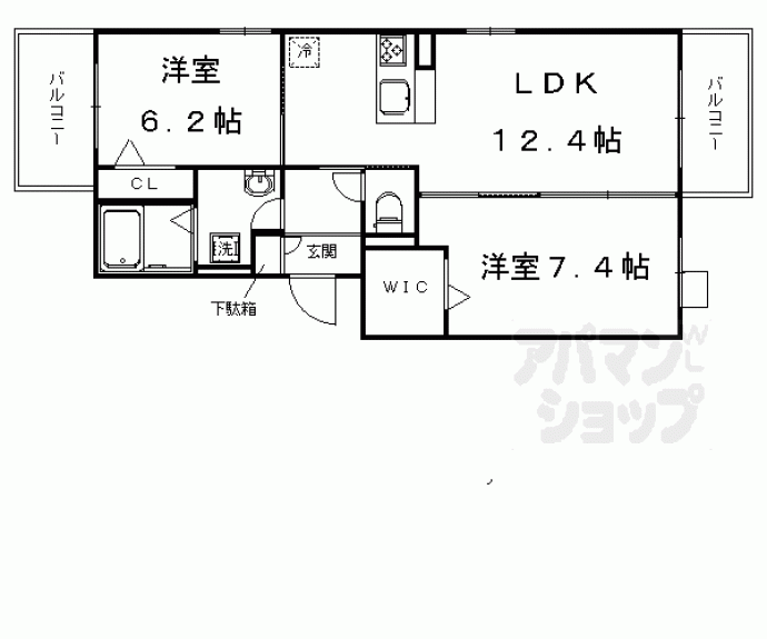 【コンフォールＺＥＮ】間取