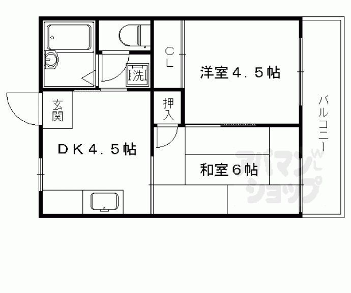 【トーワハイツ】間取