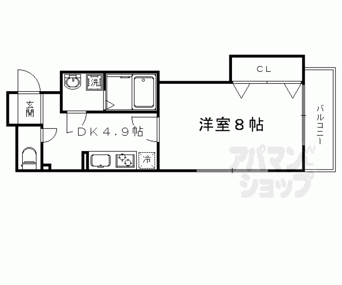 【ラフィナット馬塚】間取