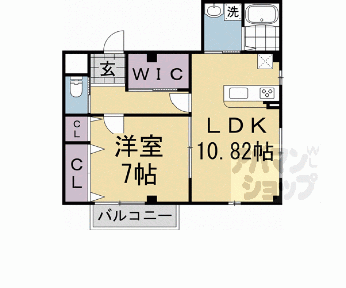 【メゾン・ド・ボワⅢ】間取