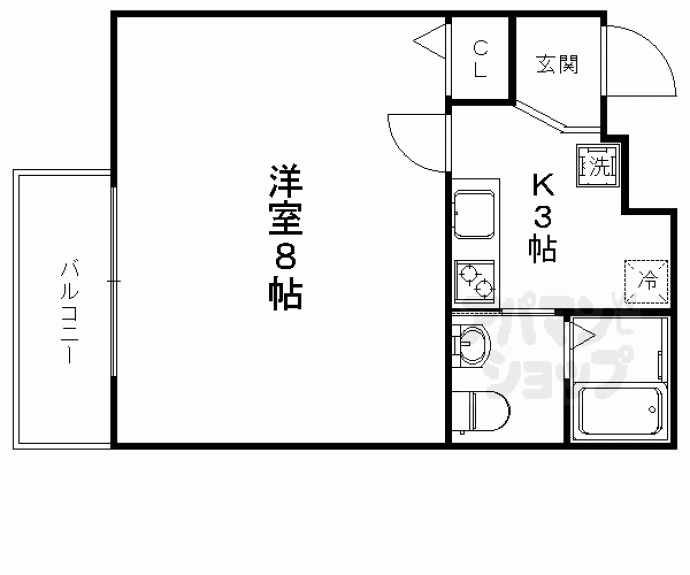 【Ｋａｎｏｎ西院】間取