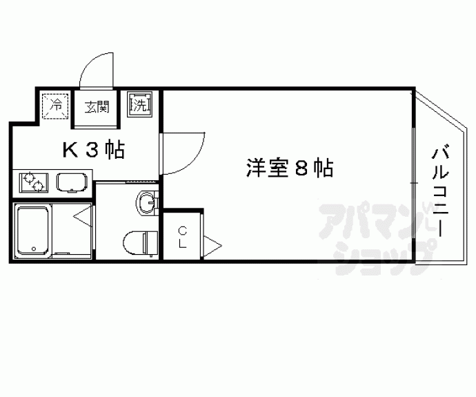 【Ｋａｎｏｎ西院】間取