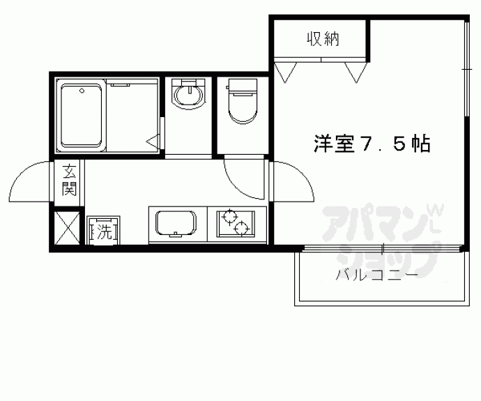 【セントポーリア円町】間取