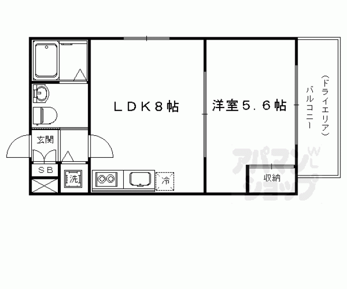 【Ｒｅｓｉｄｅｎｃｅ西小路小米町】間取