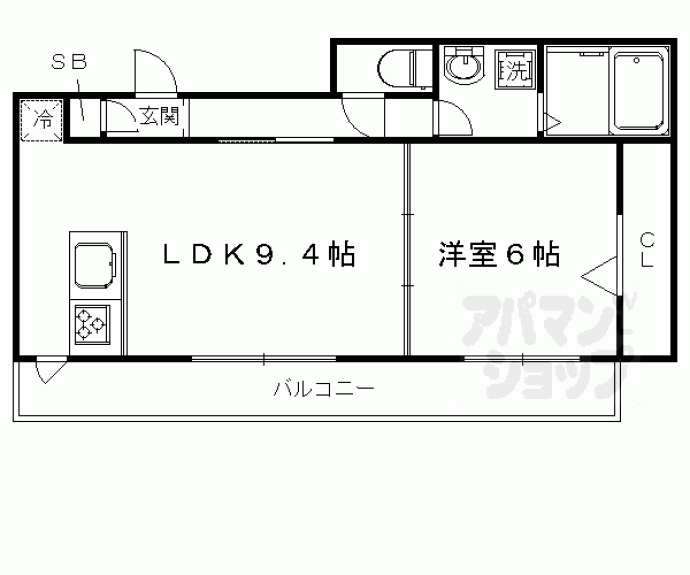 【メゾンラリラ】間取