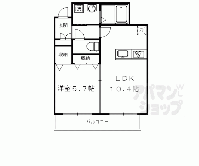 【セントリヴィエ嵐山】間取