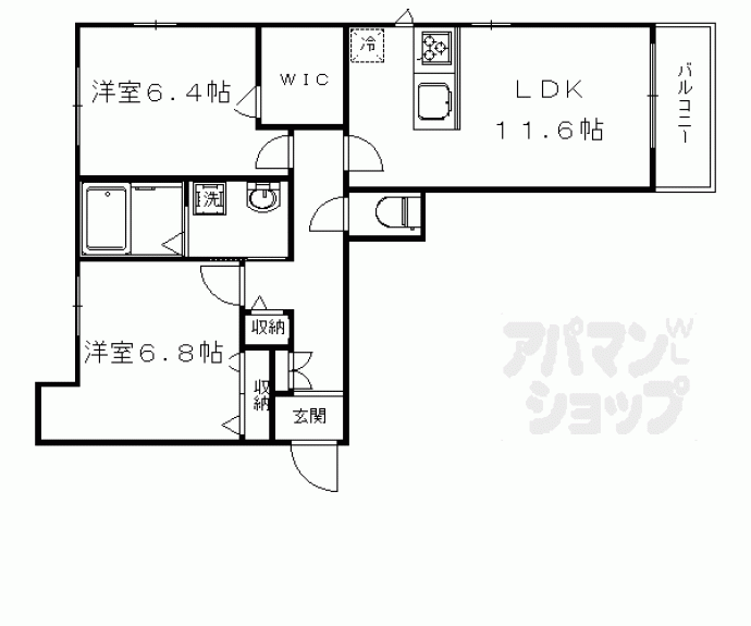 【セントリヴィエ嵐山】間取