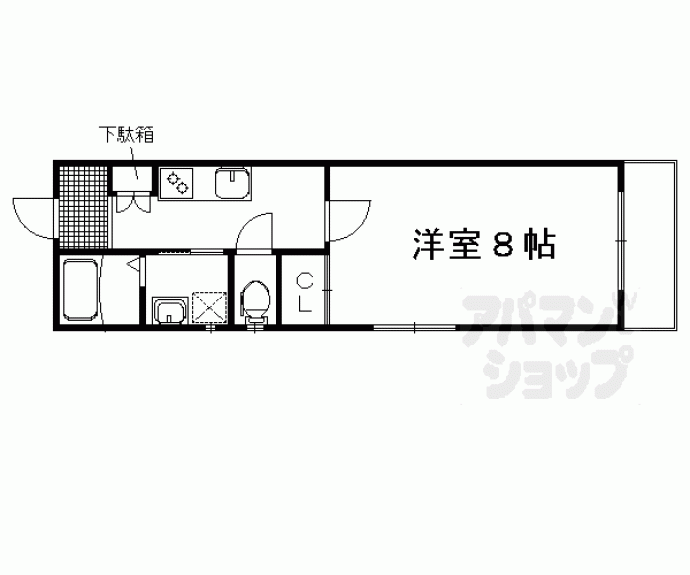 【山ノ内中畑町マンション】間取