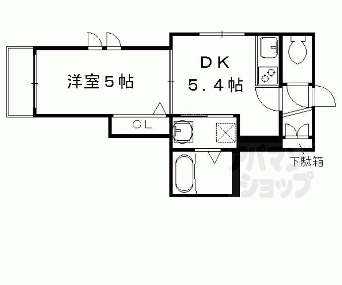 【シャーメゾン住吉】間取