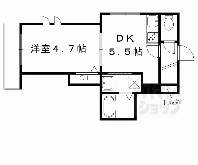 【シャーメゾン住吉】間取