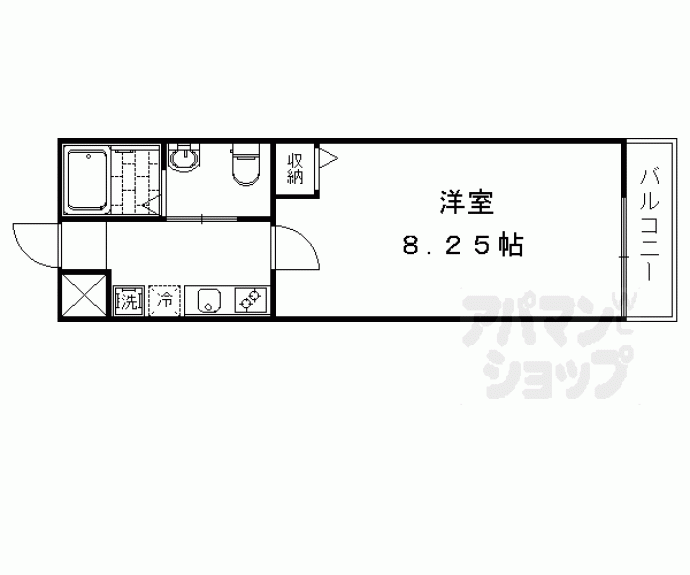 【ＭＡＤＯＰＯＲＴＥ壬生】間取