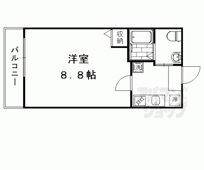 【ＭＡＤＯＰＯＲＴＥ壬生】間取