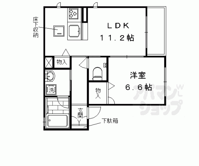 【シャーメゾンメープル】間取