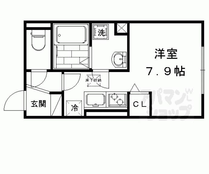 【カーサデルマッティーノ】間取