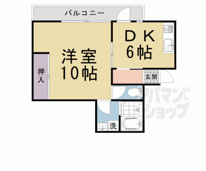 【シャローム石田】間取