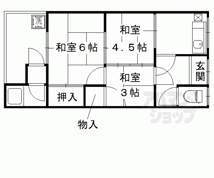 【高田荘】間取