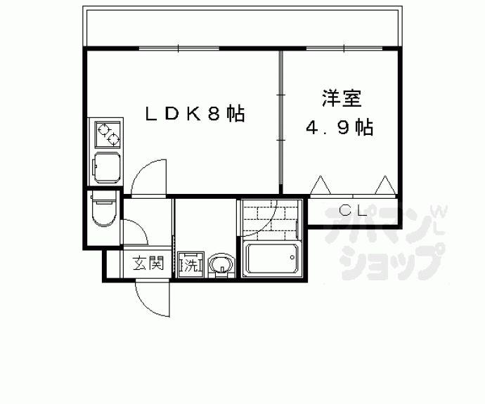 【ＰＲＥＳＴＩＧＥ西院寿町】間取