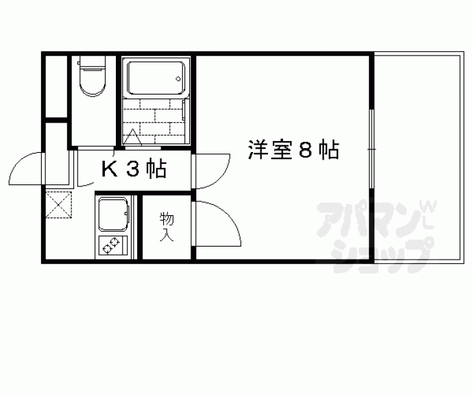 【第２ハイツ早田】間取