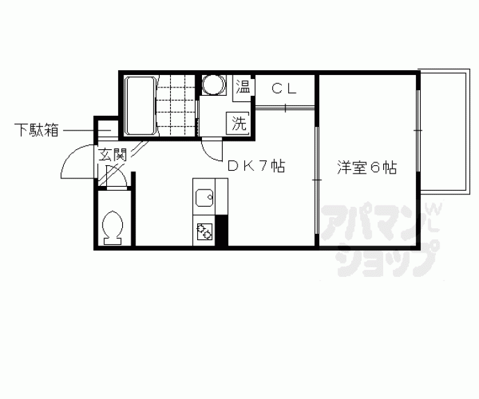 【プレシャス弐番館】間取