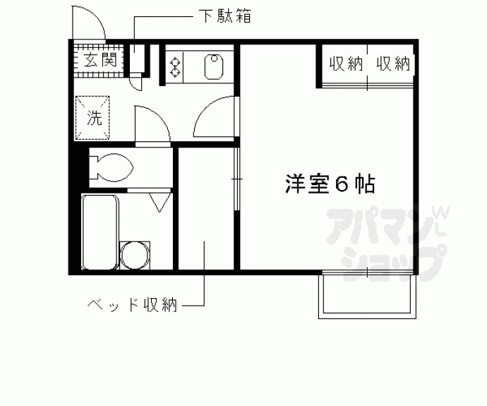 【レオパレスＭＯＭＯＹＡＭＡ】間取