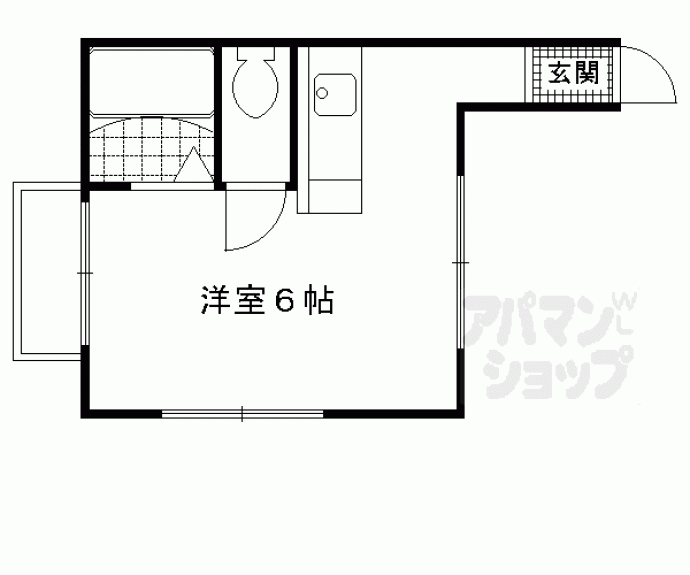 【コーポあん】間取