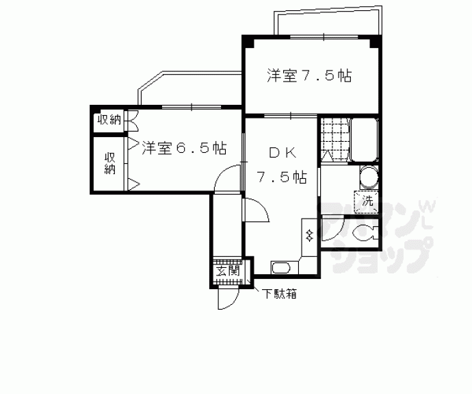 【南風館高瀬】間取